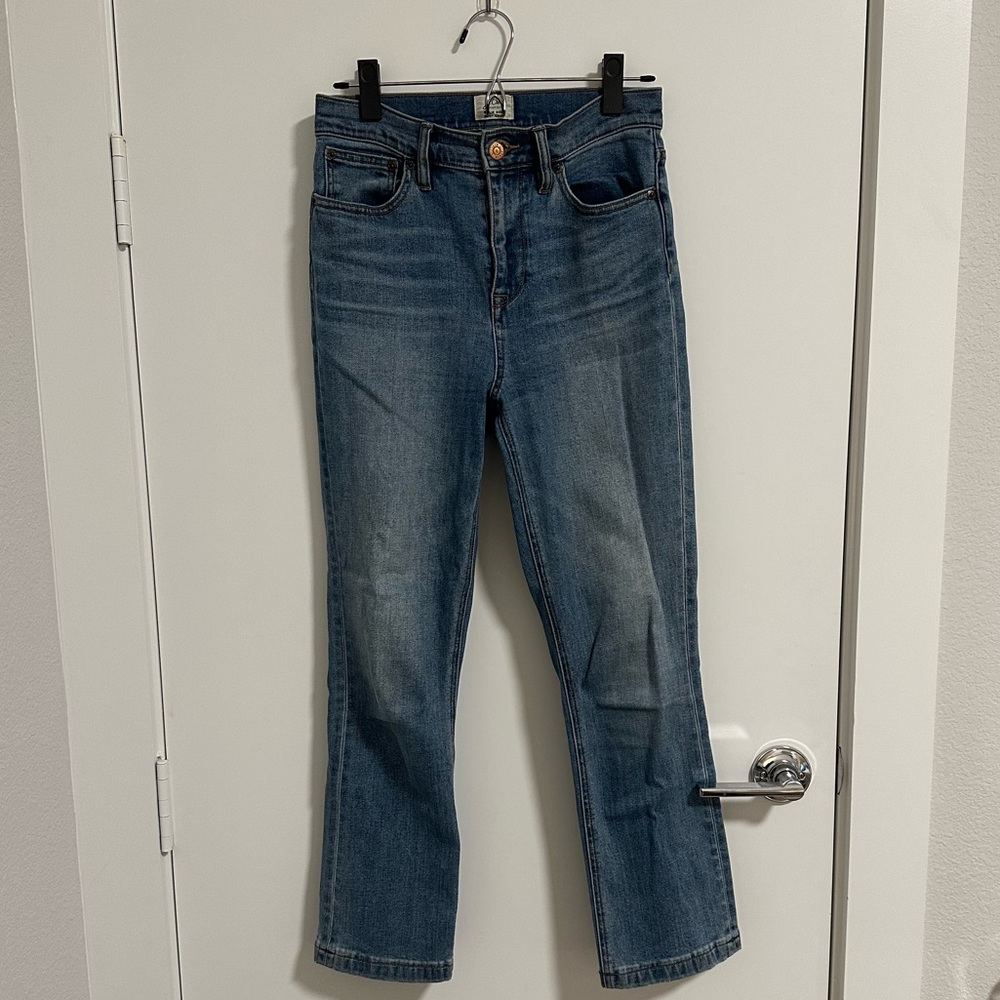 Cropped classic denim